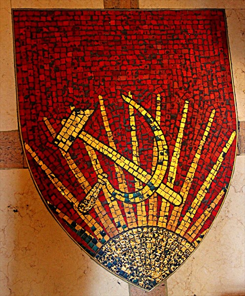 338-Мозаика на полу церкви Св. Томаса на 5-й авеню